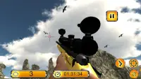 Forest Crow Hunter 3D - Снайперская съемка Screen Shot 11
