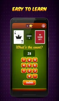 51 Shuffle - Card Counting Game Screen Shot 3