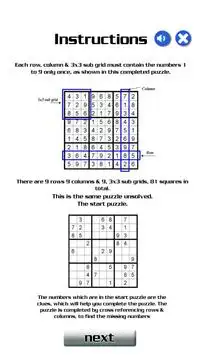 clássico Sudoku Screen Shot 2