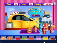Cooking hamburgers for drivers Screen Shot 3