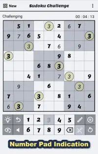 Sudoku Challenge - Sudoku Free . Sudoku Puzzle Screen Shot 6