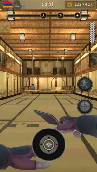 Ninja Shuriken: Darts Shooting Screen Shot 0