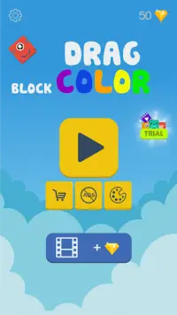 Drag Block Color : Trò Chơi Đố Khối Screen Shot 1