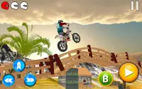 Tricky Bike Racing With Crazy Rider 3D Screen Shot 6