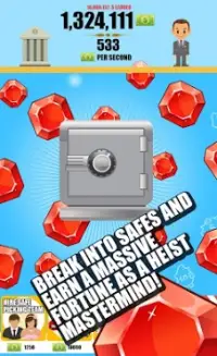 Ruby Clicker: Heist Empire Screen Shot 0