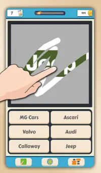 Scratch Car Logo Quiz. Guess the brand Screen Shot 0