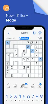 Sudoku - Numbers Puzzle Game Screen Shot 6