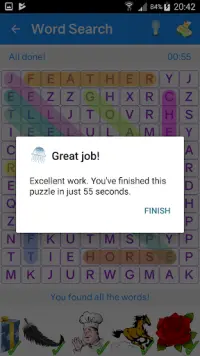 Picture Word Search with Puzzle Printouts Screen Shot 4