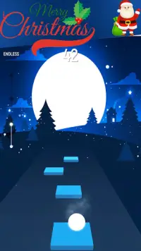 Christmas Hop-tiles Hop  Music Game Screen Shot 1