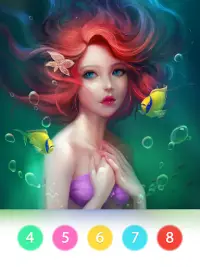 Coloring Fun: Color by Number Games Screen Shot 8