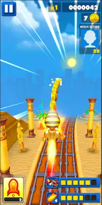 New Subway Adventure Runner Egypt Runubis Screen Shot 5