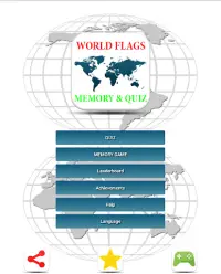 World Flags Memory and Quiz Screen Shot 8