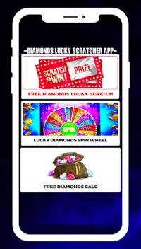 Free Diamonds Lucky Scratch For Free Garena Fire Screen Shot 0