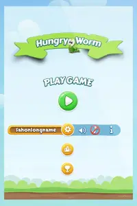 Hungry Worms Screen Shot 0