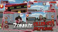 Zombie Killer- City Defense Screen Shot 1