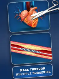 jeu de chirurgie cardiaque Screen Shot 1