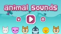 Animal Sounds Game for Kids Screen Shot 0