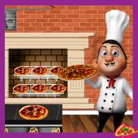 pengiriman pabrik pizza: memasak makanan memasak