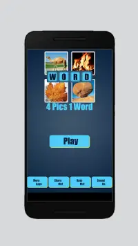 4 갤러리 1 단어-단어 추측 게임 Screen Shot 0