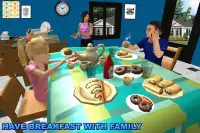 आभासी पुलिस पिताजी जीवन: खुश परिवार गेम Screen Shot 5