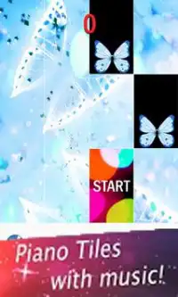 Pink Piano Butterfly Tiles 2 Screen Shot 4