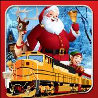 Санта Рождественский поезд Sim