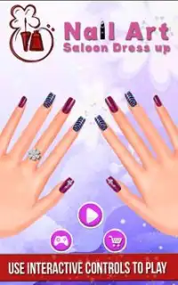 Nail Art Saloon Dress Up Screen Shot 0