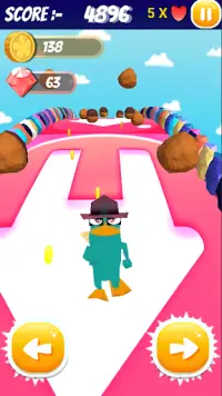 Phineas and  the Ferb Endless Run Screen Shot 2