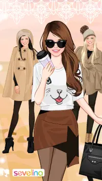 Autumn fashion game for girls Screen Shot 14