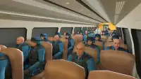 Army Train Driving 3D - Cargo Transport Sim Screen Shot 2