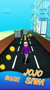 Subway jojo siwa Runner Screen Shot 0