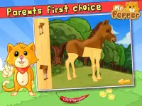 Super Baby Animals Puzzle - Para Crianças Screen Shot 12