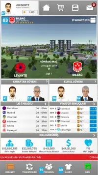 Club Soccer Director 2020 - Futbol Yönetimi Screen Shot 1