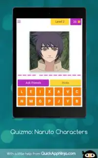 Quizmo: Naruto Characters Screen Shot 13