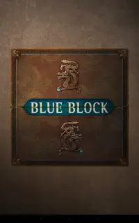 Blue Block (Unblock game) Screen Shot 1