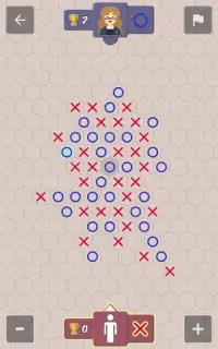 Morpion en hexagone : Gomoku hexagonal Screen Shot 20