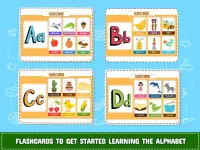 Toddlers ABC Flashcards - Preschool Games For Kids Screen Shot 2