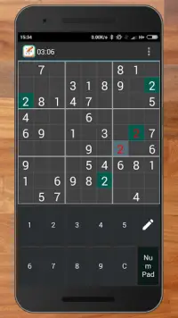 Easy Sudoku Brain puzzle Game Screen Shot 2