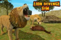Angry Lion Sim City Attack Screen Shot 15