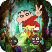 Shin Chan Adventure and Fighting Monsters Games