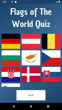 Flags of The World Quiz Screen Shot 1