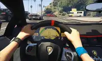 Real Car Driving Aventador Screen Shot 0