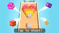 2048 3D: Shoot & Merge Number Cubes, Block Puzzles Screen Shot 0