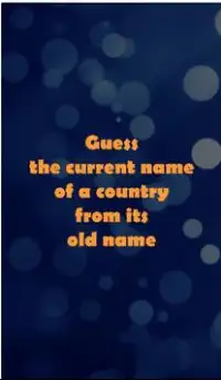 Guess the new name of old country Screen Shot 4