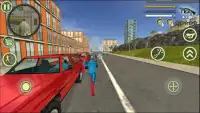 Super Spider Rope Man hero: Crime City Gangster Screen Shot 1