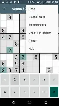 Sudoku (Free) Screen Shot 2