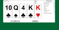 5 Card Draw Poker Solitaire Screen Shot 2