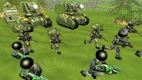 Stickman Simulador de Batalha de tanques Screen Shot 4