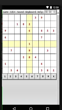 Mongo Sudoku Screen Shot 1