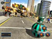 Panther Robot War: Superhero Crime City Battle Screen Shot 13